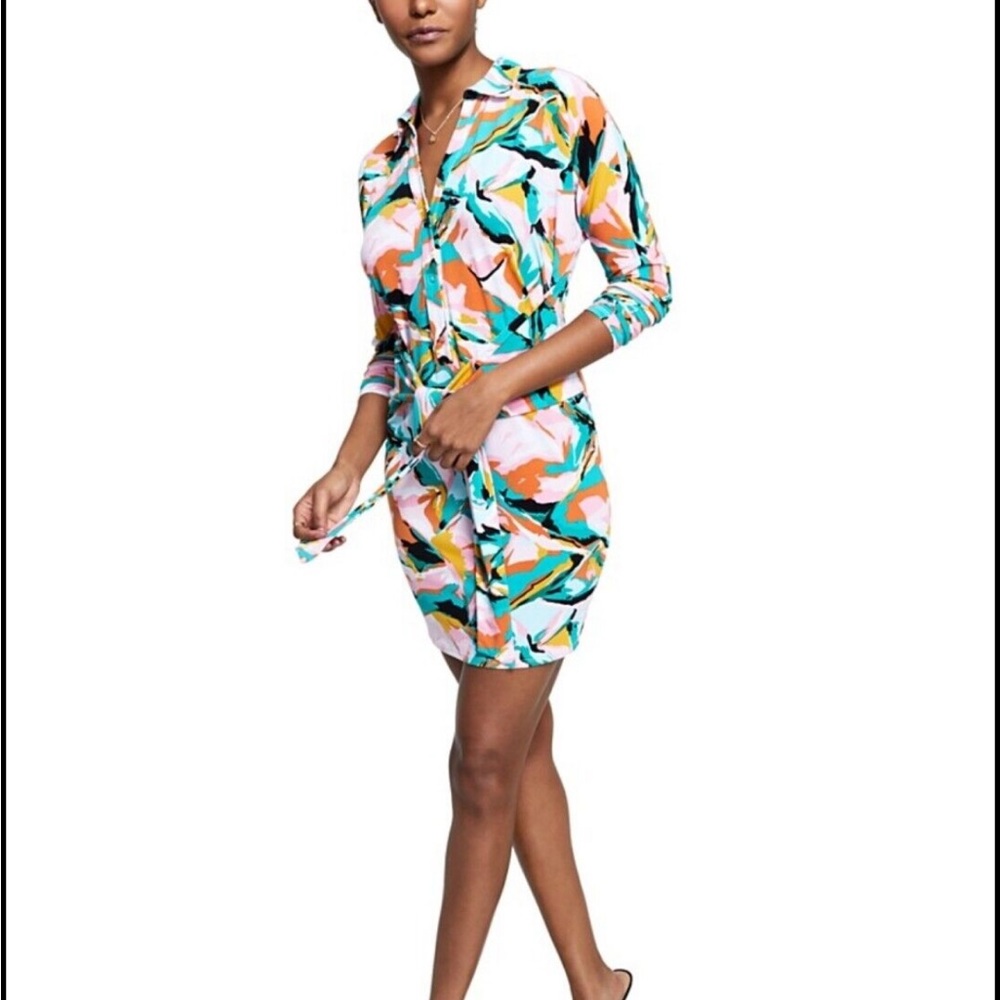 Bar III Long sleeve dress